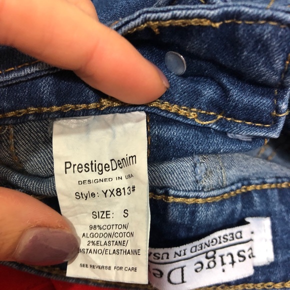 Prestige Denim Button Down Pencil Skirt - Picture 4 of 4